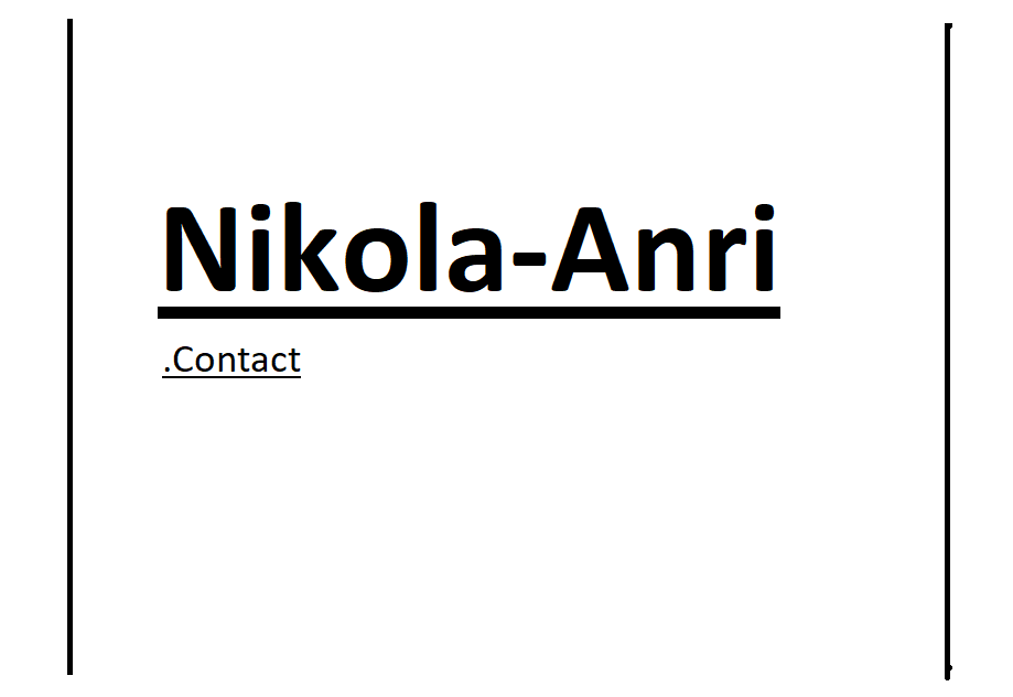 Никола-Анри контакт